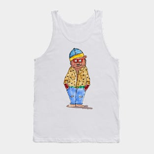 Mr Hip Bear Tank Top